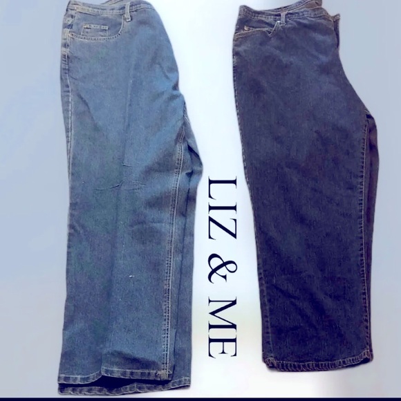 NWOT 💕👖 Liz&Me X Catherines Plus Jeans🛍️ - Picture 2 of 4